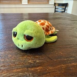 Ty Beanie Boos Zippy the Green Turtle Plush 7”